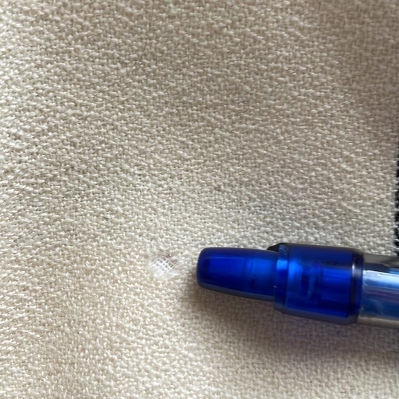 Nwt vintage 1980s 100% wool cream blazer with black stripes size 8 - Picture 16 of 17